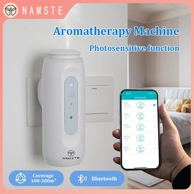 Smart Home Nest - NAMASTE Taşınabilir Akıllı Difüzör 300m3 Bluetooth