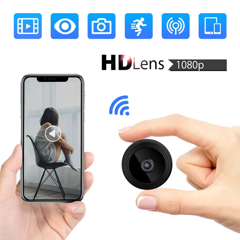 Smart Home Kamera - Mini Wifi Kamera Dijital Camara Oculta