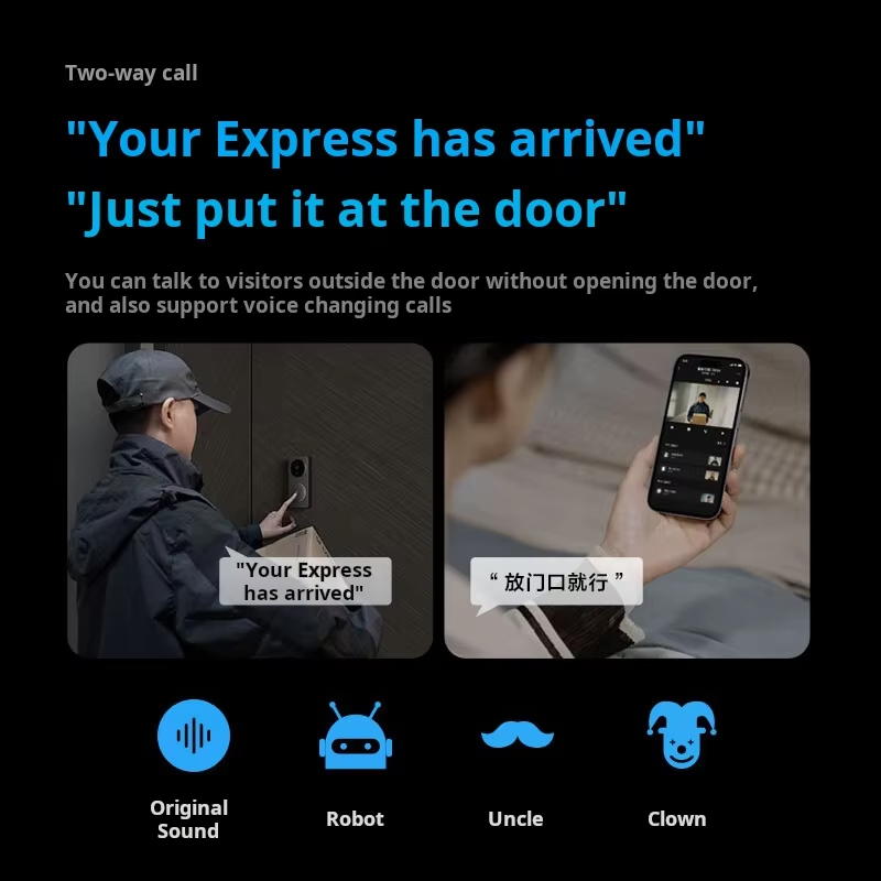 Smart Home Video Doorbell App - Aqara Akıllı Görüntülü Kapı Zili G4