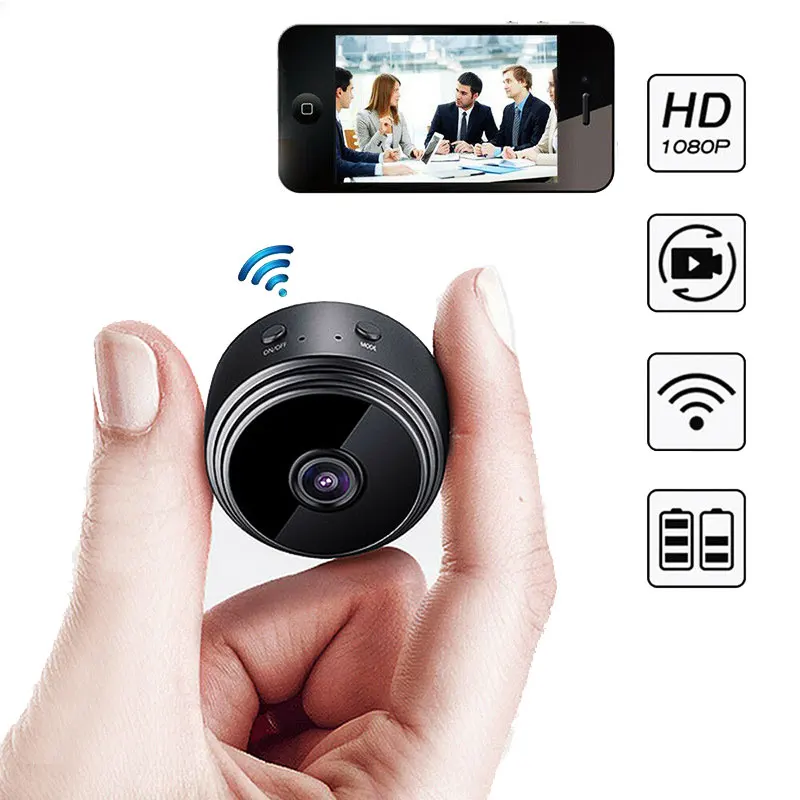 Smart Home Kamera - HD 1080P Mini Dijital Wifi Kamera