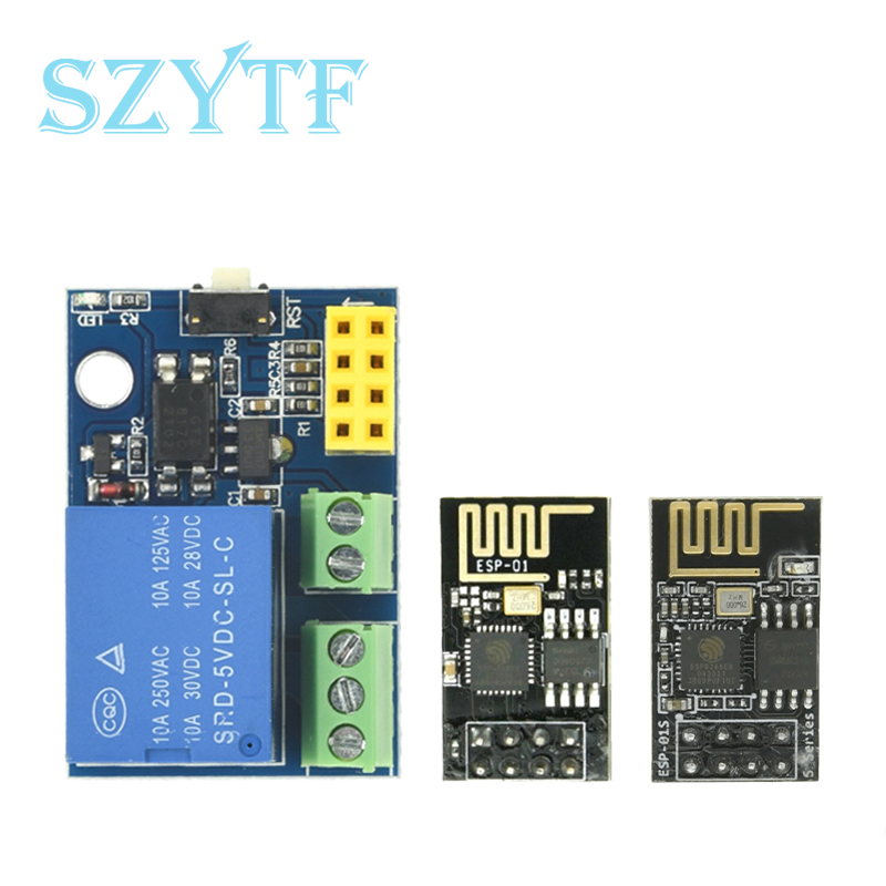 Smart Home Arduino Uno - ESP8266 ESP-01S 5V WiFi röle modülü