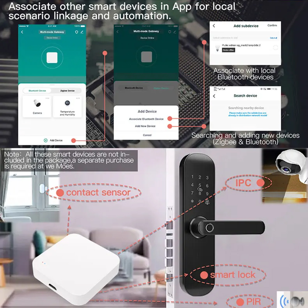 Tuya Zigbee Bluetooth Çok Modl - Smart Home Nest incelemesi ve fiyatı