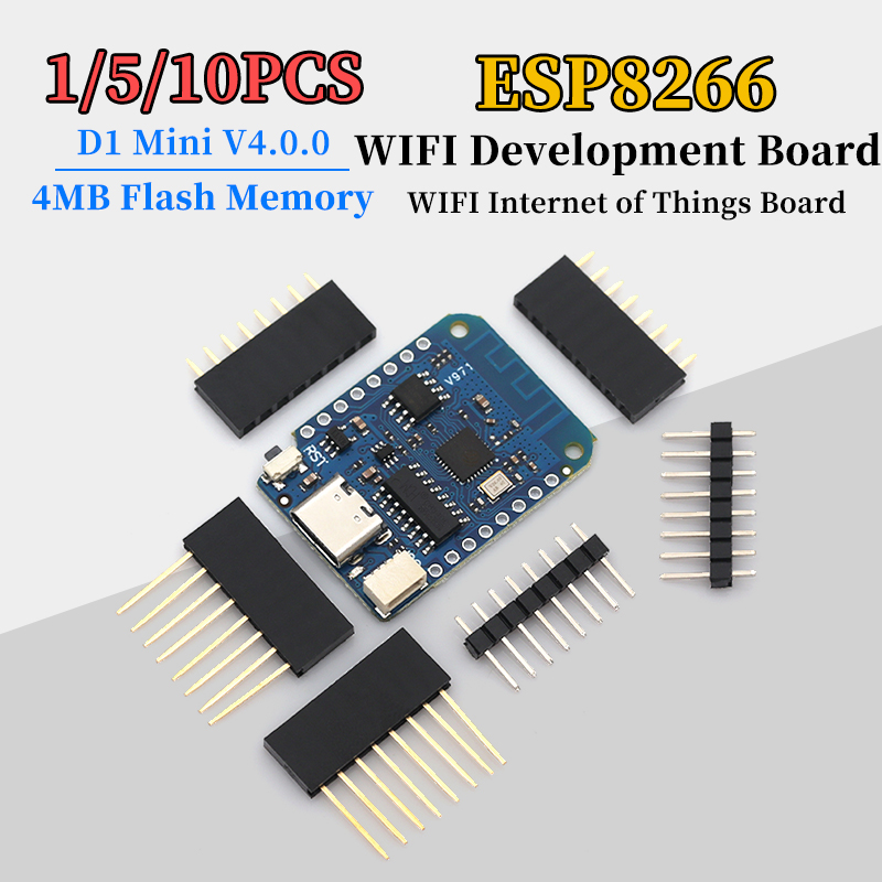 1/5/10 Adet D1 Mini V4.0.0 Tab - Smart Home Arduino Uno incelemesi ve fiyatı