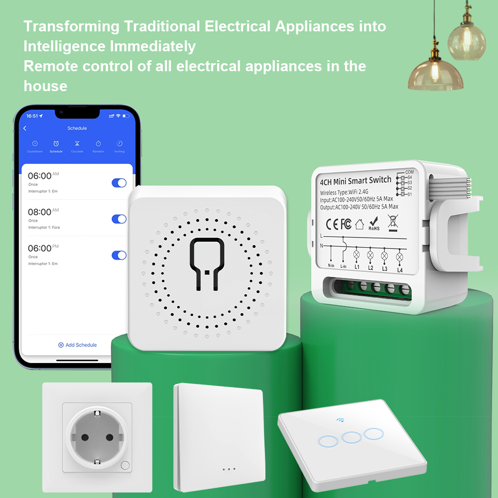 Tuya WiFi Akıllı Anahtar 1/2/3 - Smart Home Lighting Control incelemesi ve fiyatı