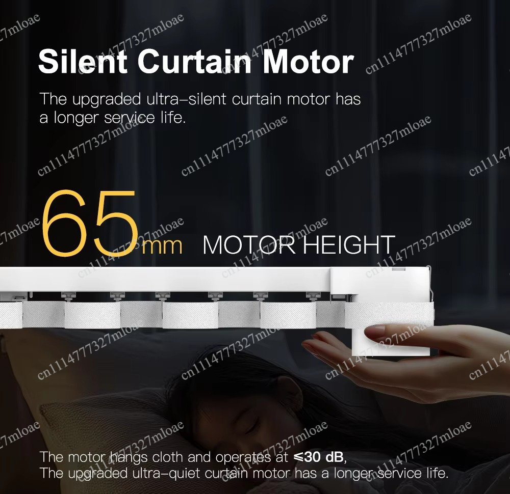Gizli raylı ve motorlu katlanı - Curtain Motor incelemesi ve fiyatı