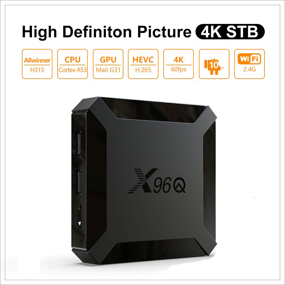 X96Q TV Box Android 10, H313 4 - Upgrade Smart Home incelemesi ve fiyatı