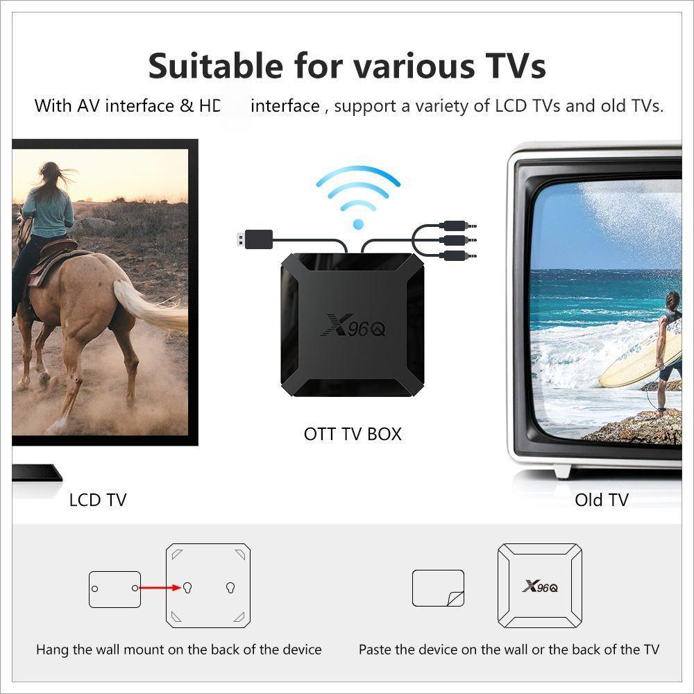 X96Q TV Box Android 10, H313 4 - Upgrade Smart Home incelemesi ve fiyatı