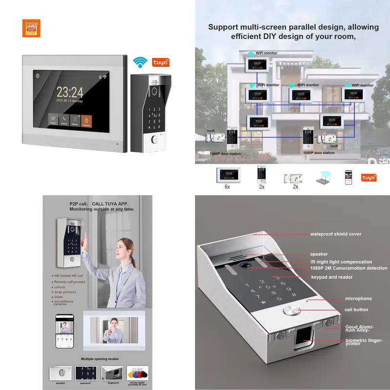 TYSH 2-telli IP Akıllı WiFi Gö - Smart Home Video Doorbell App incelemesi ve fiyatı