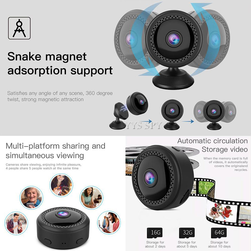 HD Wifi Mini Video Kamera Diji - Smart Home Kamera incelemesi ve fiyatı