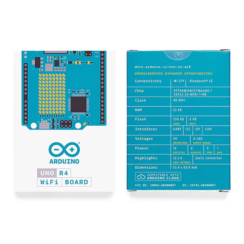 Arduino UNO R4 WiFi ABX00087 G - Smart Home Arduino Uno incelemesi ve fiyatı