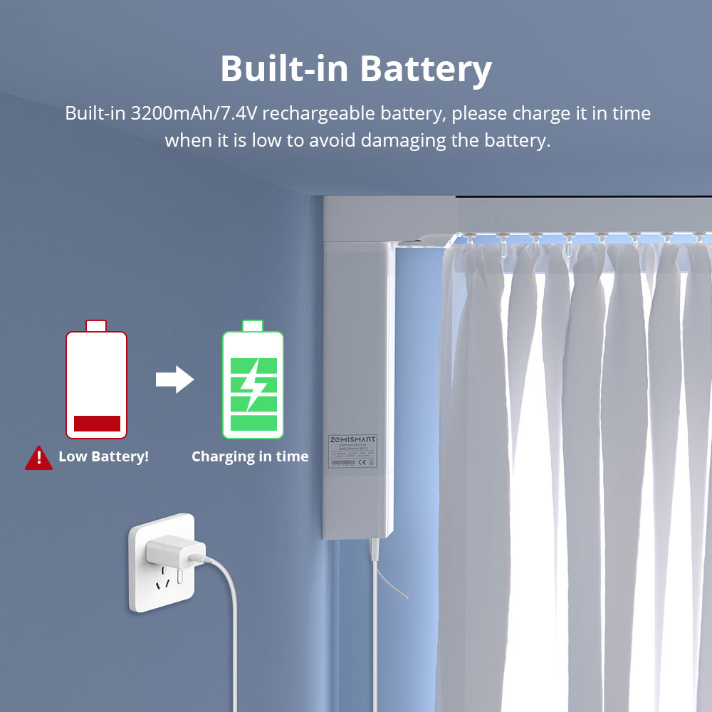 Zemismart Tuya Zigbee Şarj Edi - Curtain Motor incelemesi ve fiyatı