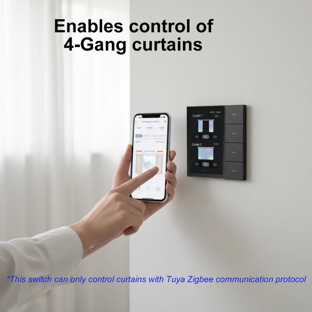 F3-pro Tuya Akıllı Panel ZigBe - Smart Home Lighting Control incelemesi ve fiyatı