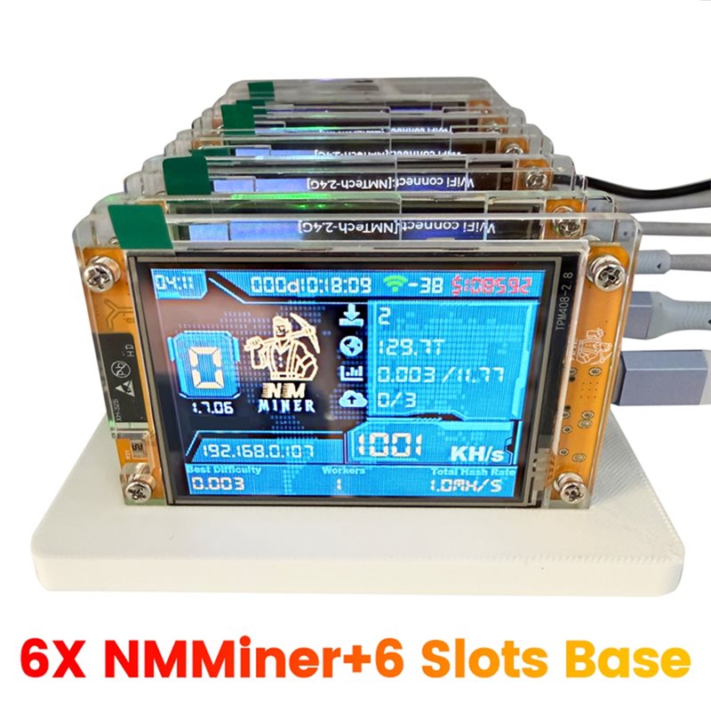 Hot-Nmminer Nerdminer+ 6 Yuval - Upgrade Smart Home incelemesi ve fiyatı