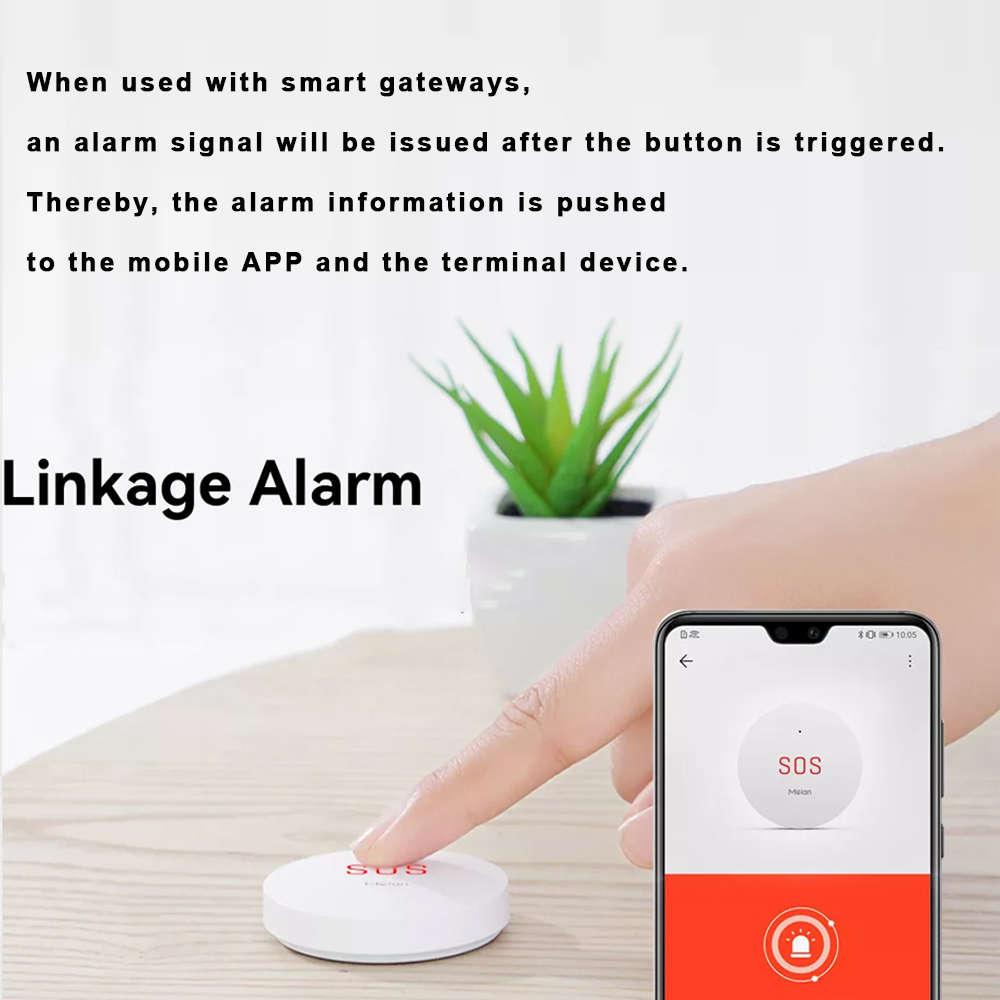 Zigbee Tuya SOS acil düğmesi e - Smart Home Nest incelemesi ve fiyatı