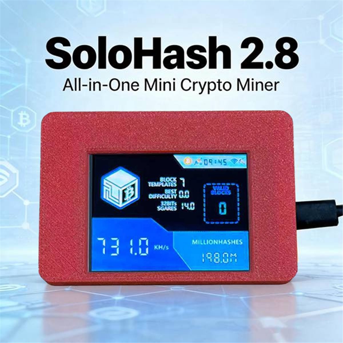 -[T134C Digital]NerdMinerV2NMM - Upgrade Smart Home incelemesi ve fiyatı