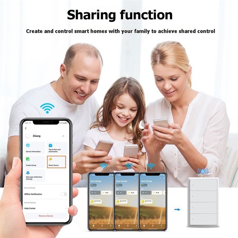 WCS-Tuya Wifi Akıllı Işık Anah - Smart Home Lighting Control incelemesi ve fiyatı