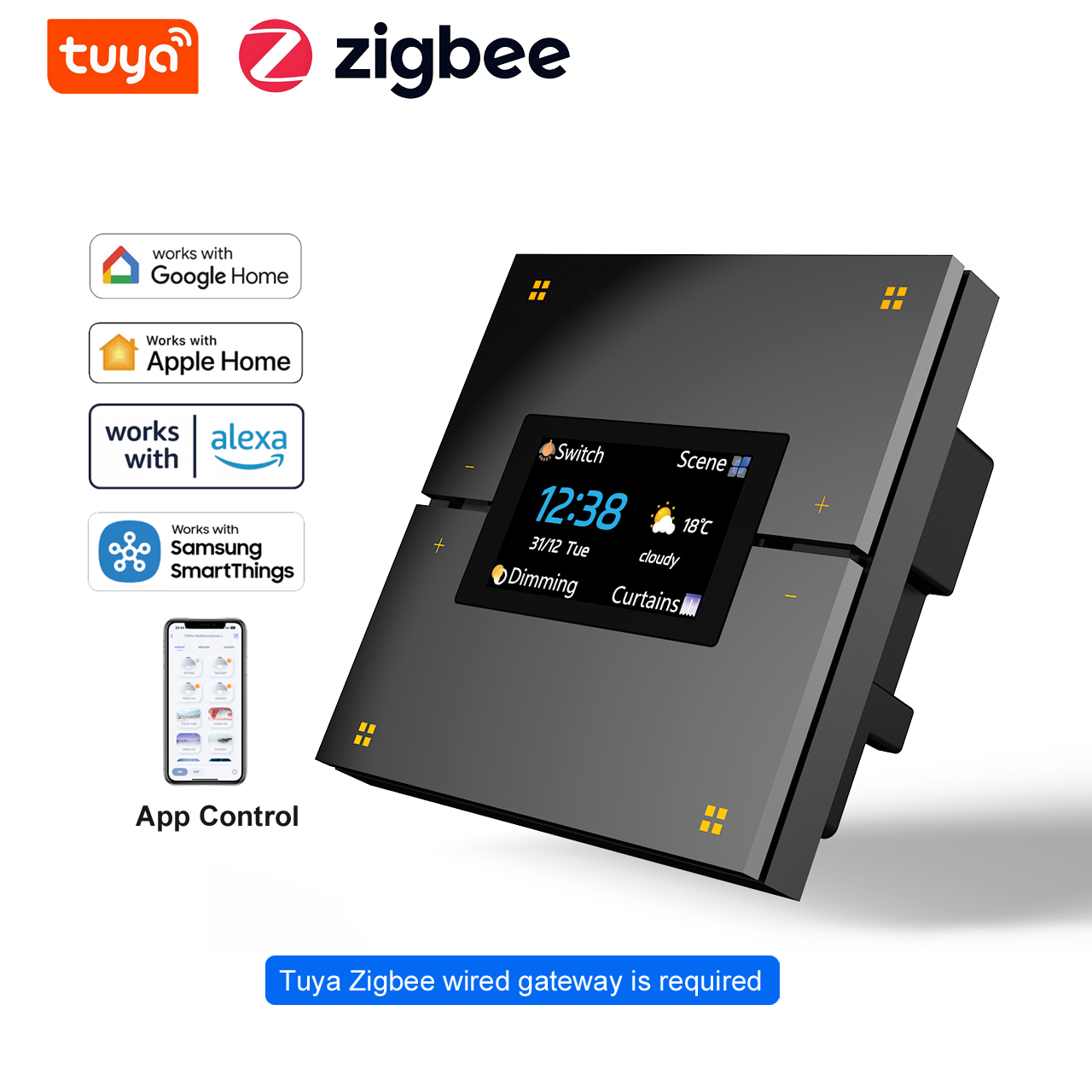 M9 Pro 8 Düğmeli İngiliz Tipi  - Smart Home Lighting Control incelemesi ve fiyatı