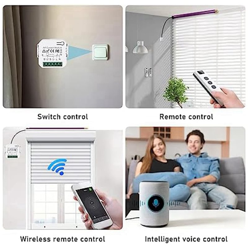LICE-3X Tuya Wifi Akıllı Perde - Curtain Motor incelemesi ve fiyatı