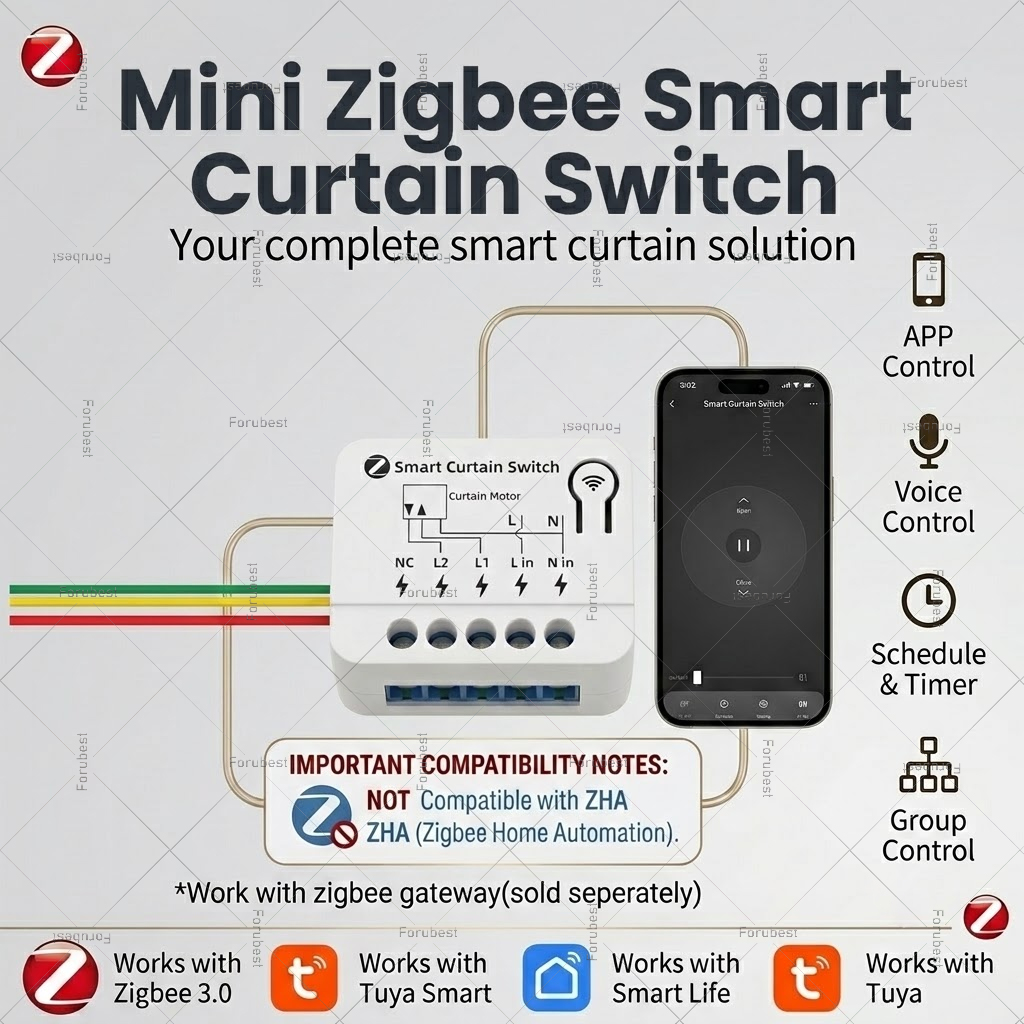 ZigBee Akıllı Perde Anahtarı M - Curtain Motor incelemesi ve fiyatı