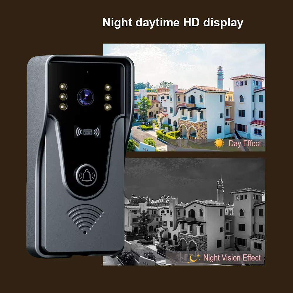 Tuya 1080 P 7 Inç Renkli Dokun - Smart Home Video Doorbell App incelemesi ve fiyatı