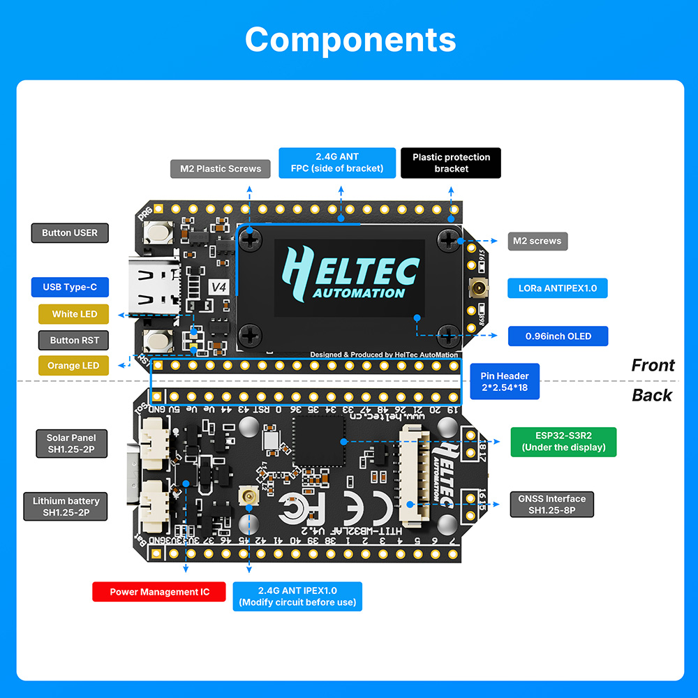Meshtastic Heltec LoRa 32 V4 0 - Smart Home Arduino Uno incelemesi ve fiyatı