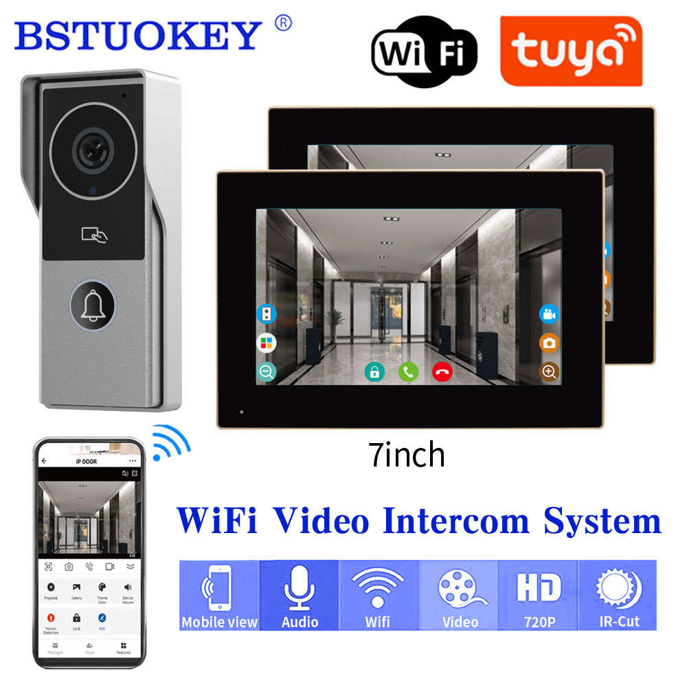 TUYA 1080P 7/10 İnç Dokunmatik - Smart Home Video Doorbell App incelemesi ve fiyatı